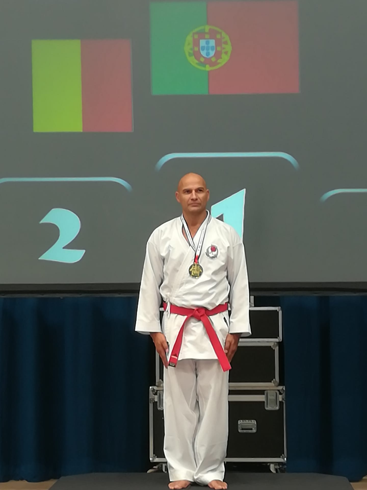 Guarda João Pereira conquista medalha de ouro em campeonato internacional de karaté Guarda João Pereira conquista medalha de ouro em campeonato internacional de karaté